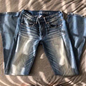 American Eagle Skinny Kick Flare Jeans